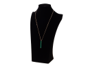 Necklace Hanging - gold - green