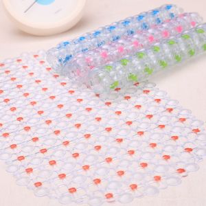 Non-slip bathtub / shower tray mat - orange