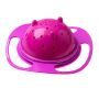 Non-spill bowl, non-rash GYRO BOWL - pink 