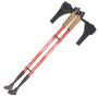 Nordic walking poles - red
