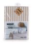 Obrus kuchenny DENIM Stripes 120 x 140 cm, cappuccino