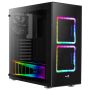 Obudowa Aerocool AEROPGSTOR-BG-RGB (ATX, Micro ATX, Mini ITX; kolor czarny)