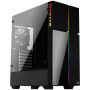 Obudowa Aerocool PGS PLAYA RGB AEROPGSPLAYARGB-TG (ATX, Micro ATX, Mini ATX; kolor czarny)