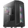 Obudowa Aerocool PGS SENTINEL RGB AEROPGSSENTINEL-G-BK (ATX, Micro ATX, Mini ITX; kolor czarny)