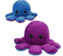 Octopus double-sided mascot 40 cm - dark blue & dark pink