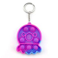 Octopus-shaped anti-stress sensory toy