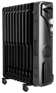 Oil heater with thermo fan MPM MUG-21 Black