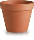 Okrągła donica / doniczka wykonana z włoskiej terakoty 11 cm / 10 cm
