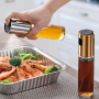 Olive oil dispenser. Vinegar atomizer- gold
