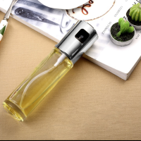 Olive oil dispenser. Vinegar atomizer- silver