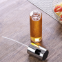 Olive oil dispenser. Vinegar atomizer- silver