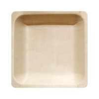 ONE-OFF WOOD PLATES 18X18CM 100 PCS
