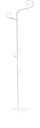Orchid support, transparent, 60 cm - ORCHID collection