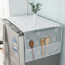 Organizer / cover for the fridge or washing machine - flowers