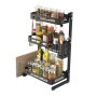 Organizer for crossings and kitchen accessories - three levels