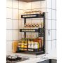 Organizer for crossings and kitchen accessories - three levels