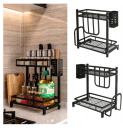 Organizer for crossings and kitchen accessories - two-level