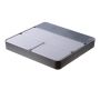 Organizer for cutlery in the drawer - grey