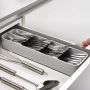 Organizer for cutlery in the drawer - large
