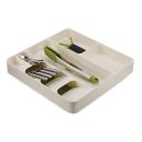 Organizer for cutlery in the drawer - white