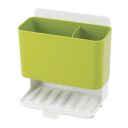 Organizer for sponges, sink cloths - green and white