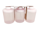 Original liquid soap for the automatic dispenser Xiaomi Mijia set 3 pcs (with amino acids) - pink