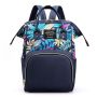 Oxford backpack / bag - navy blue