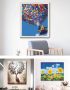Painting by numbers - Bouquet of flowers 60x75