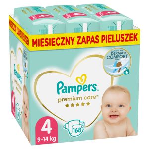 Pampers Premium Care Monthly Box Boy/Girl 4 168 pc(s)