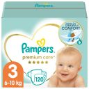 Pampers Zestaw pieluch Premium Care Mega Box S3 Midi 3 (4-9 kg); 120