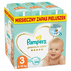 Pampers Zestaw pieluch Premium Care Monthly Box S3 3 (5-9 kg); 204