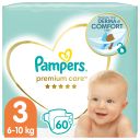 Pampers Zestaw pieluch Premium Care VP 3 (4-9 kg); 60