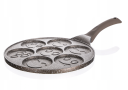 Pancake pan 26cm Smile Granite Dark Brown