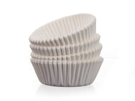 Paper muffins white 200pcs BANQUET
