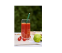 Paper straws 160mm x 10mm, 25 pcs - green