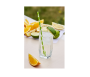 Paper straws 197mm x 6mm, 25 pcs - green with dots