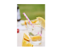 Paper straws 197mm x 6mm, 25 pcs - pink