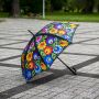 Parasol duży FOLKSTAR łowicki czarny