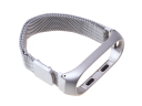 Pasek opaska Xiaomi Mi Band 3/ Xiaomi Mi Band 4 Magnes - srebrny