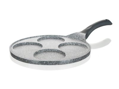 Patelnia na 4 racuchy GRANITE Grey 26cm