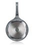Patelnia na 4 racuchy GRANITE Grey 26cm