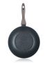 Patelnia WOK 28x7,8cm METALLIC PLATINUM