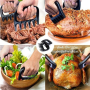 Pazury do krojenia i przyrządzania mięsa, sałatek BBQ (2szt)