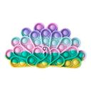 Peacock-shaped anti-stress sensory toy