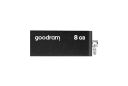Pendrive GoodRam CUBE UCU2-0080K0R11 (8GB; USB 2.0; kolor czarny)