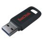 Pendrive SanDisk Trek SDCZ490-128G-G46 (128GB; USB 3.0; kolor czarny)