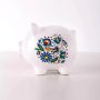 Piggy bank FOLKSTAR small Kashubian pig