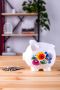 Piggy bank FOLKSTAR small Lowicz pig