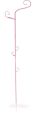 Pink orchid support, 60 cm - ORCHID collection