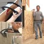 Plate carrying handle